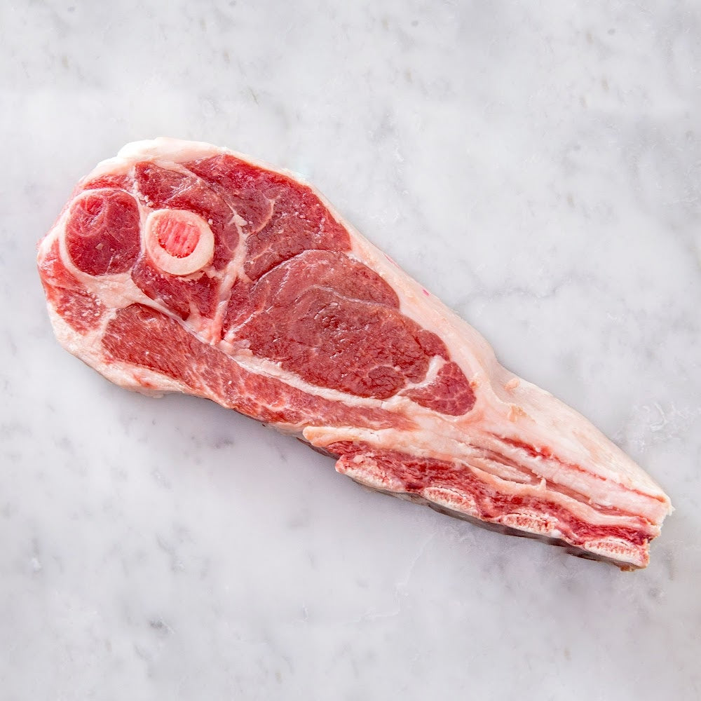 Butchers choice all natural heritage lamb cut from Sir Angus William farm in Craryville, New York. Hand delivered to you from a Mom and Mom butcher shop, Butcher Girls.